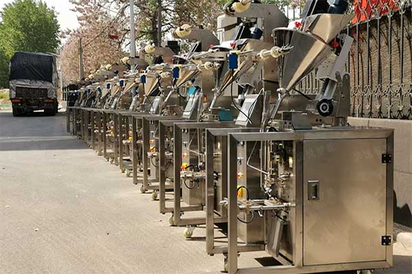 小型粉劑全自動包裝機(jī)廣泛適用于食品粉劑、中藥沖劑的小袋包裝