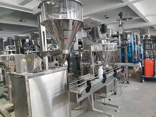 全自動粉末灌裝機生產(chǎn)線，多規(guī)格一機多用